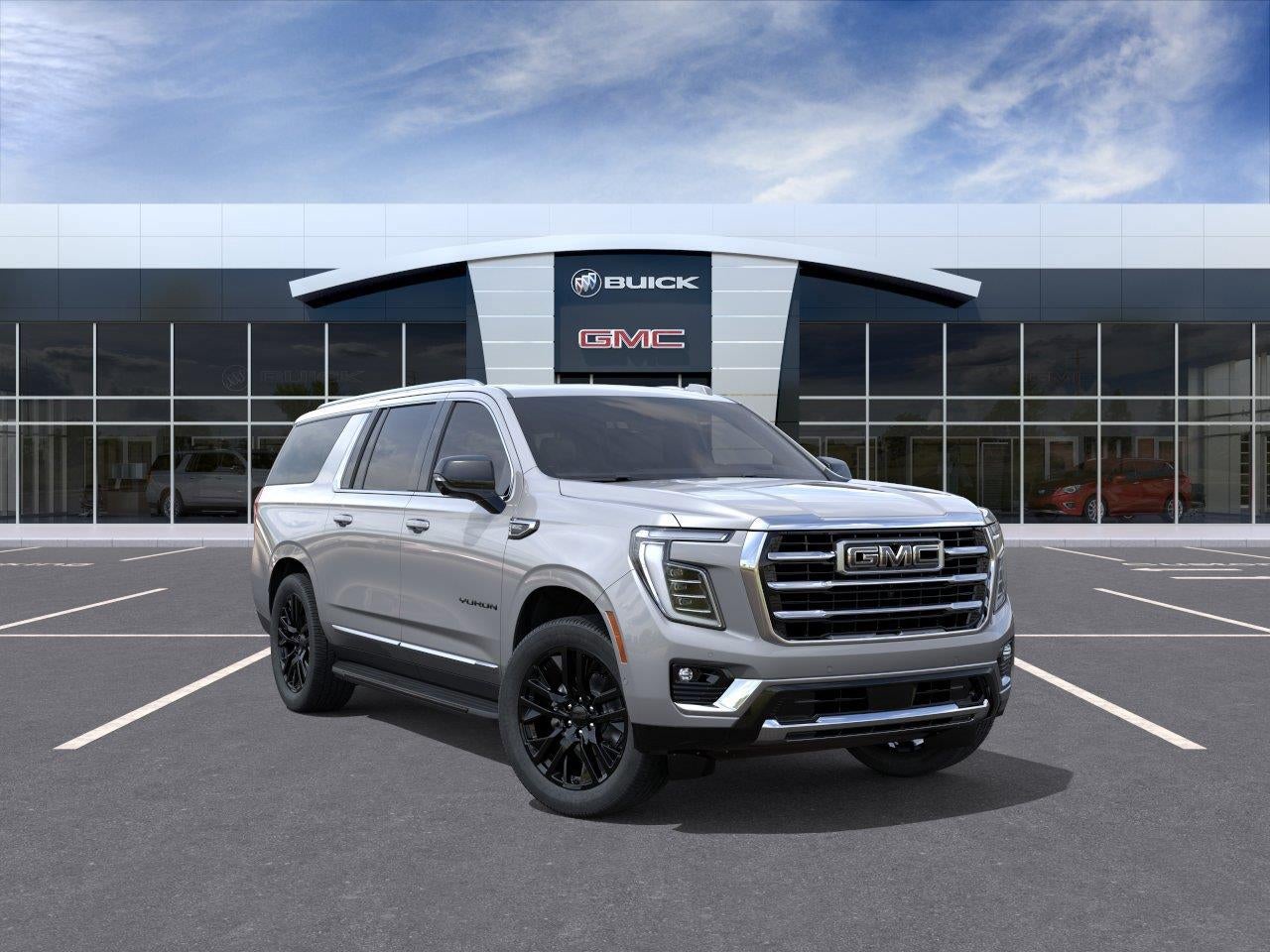 Gray 2026 GMC Yukon XL SUV / Crossover Four-Wheel Drive Automatic