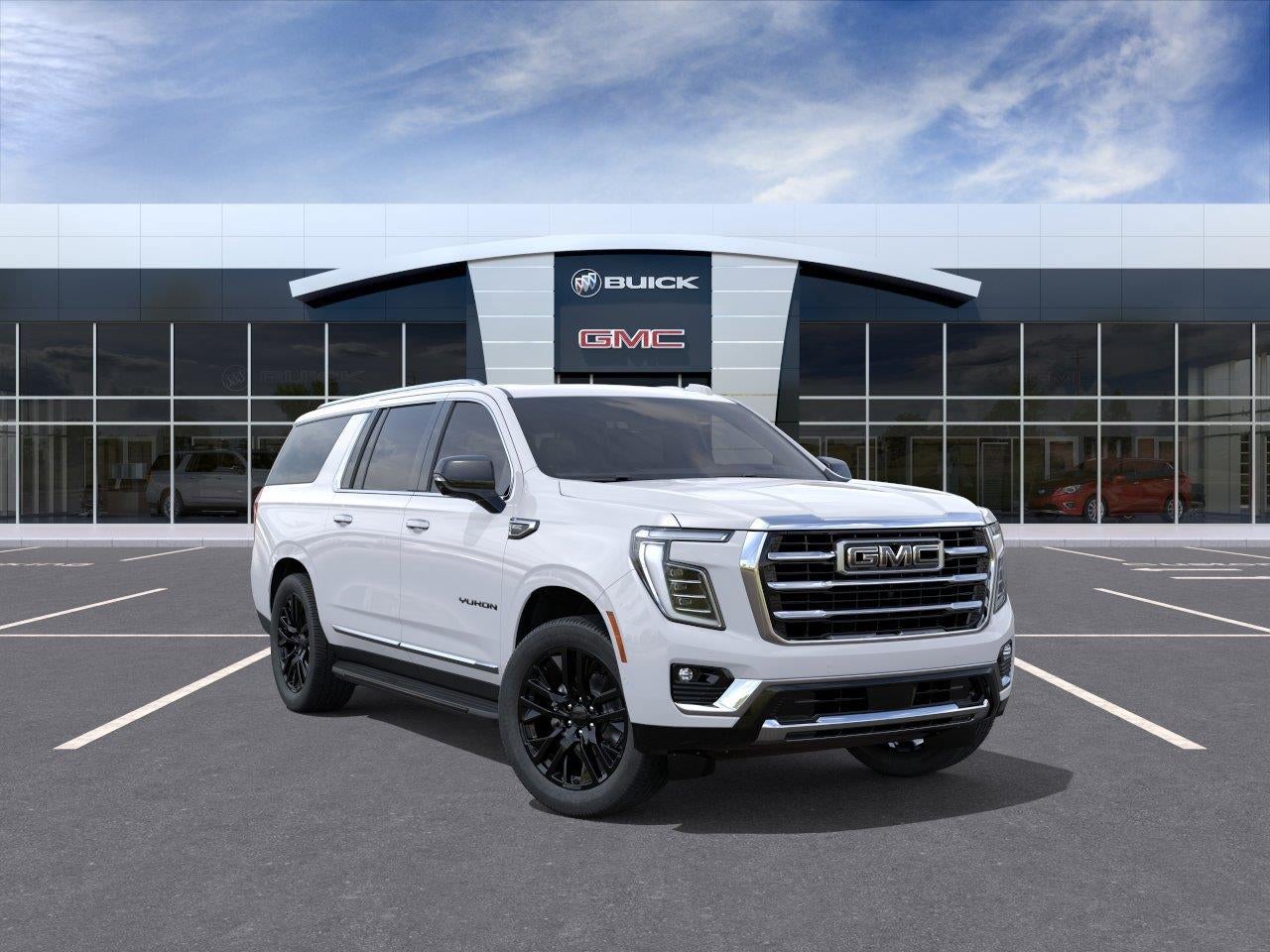White 2026 GMC Yukon XL SUV / Crossover Four-Wheel Drive Automatic