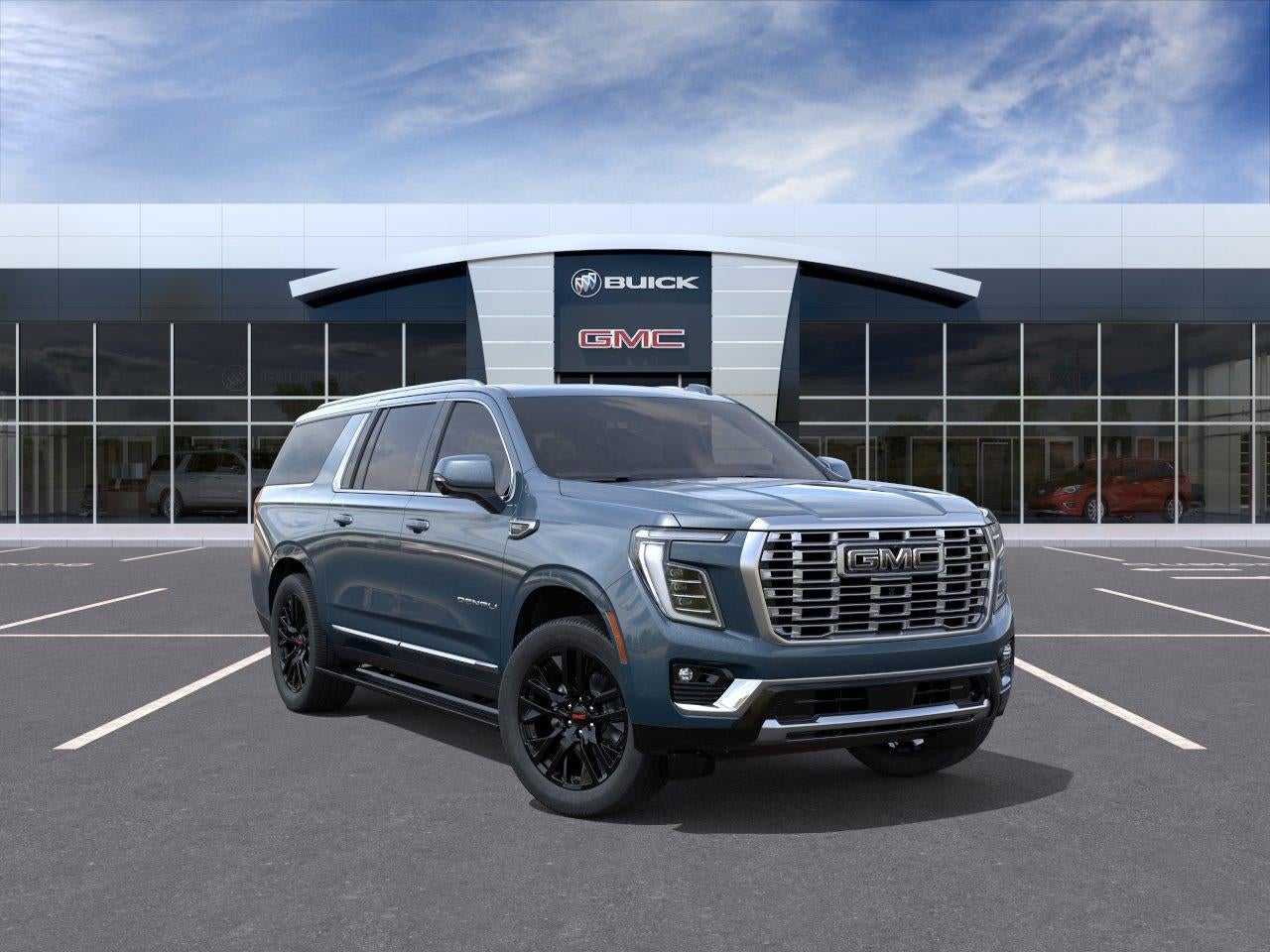 Blue 2026 GMC Yukon XL SUV / Crossover Four-Wheel Drive Automatic