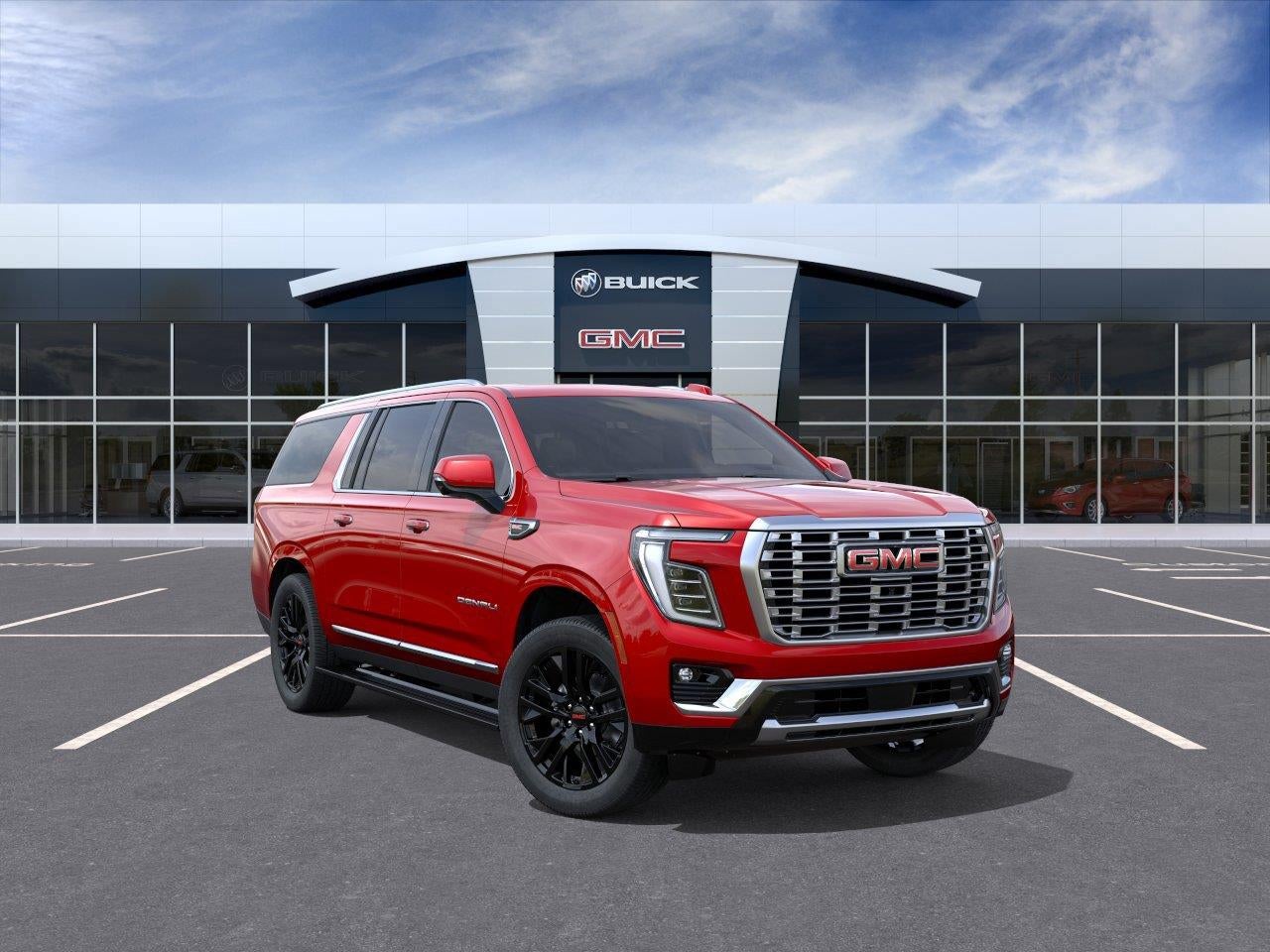 Red 2026 GMC Yukon XL SUV / Crossover Four-Wheel Drive Automatic
