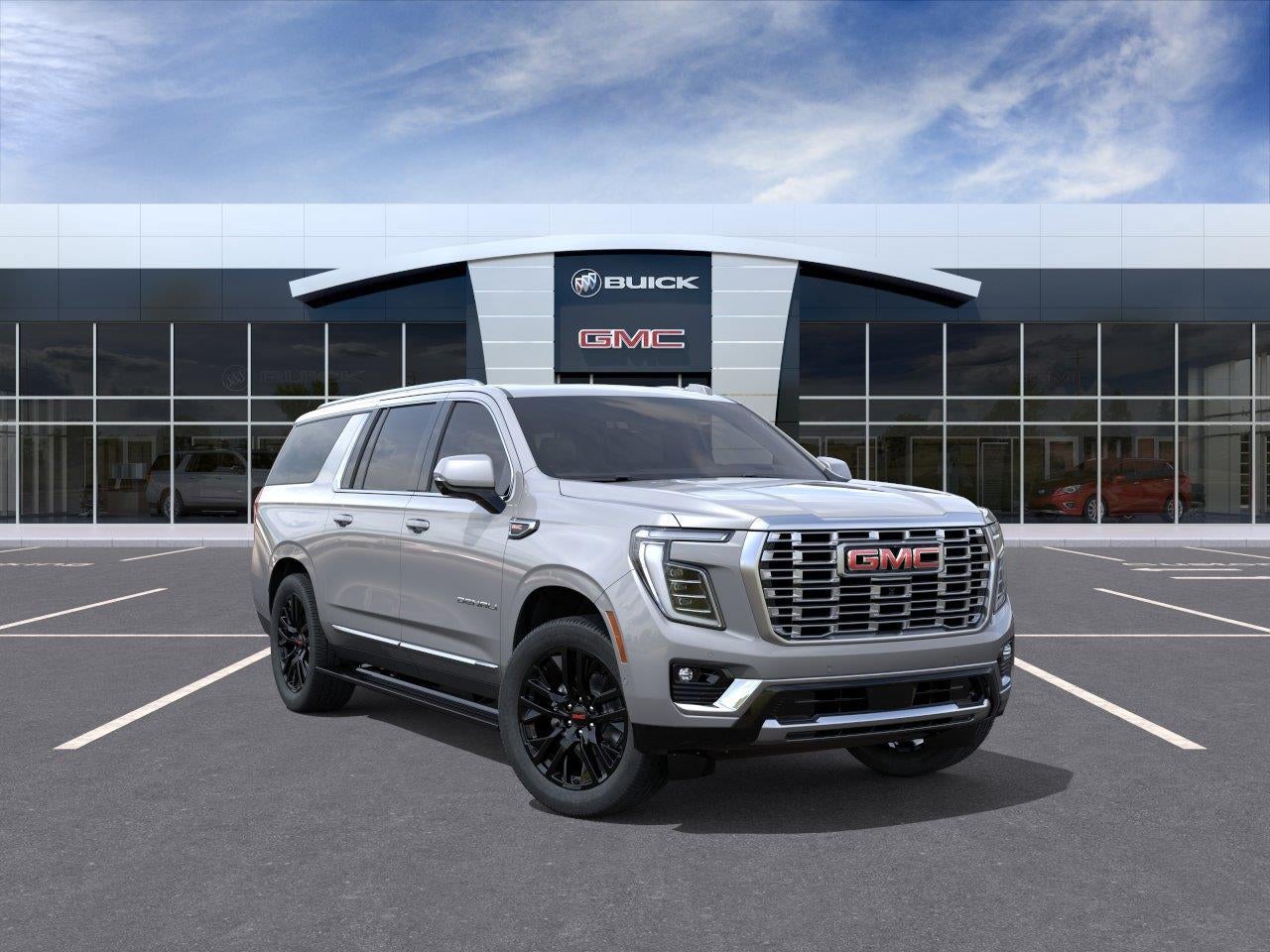 Gray 2026 GMC Yukon XL SUV / Crossover Four-Wheel Drive Automatic