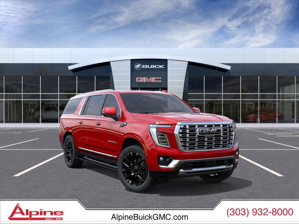 Volcanic Red Tintcoat 2026 GMC Yukon XL SUV / Crossover Four-Wheel Drive Automatic