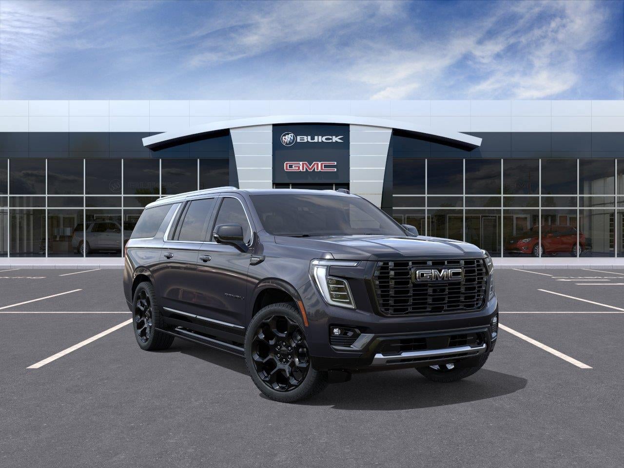 Gray 2026 GMC Yukon XL SUV / Crossover Four-Wheel Drive Automatic
