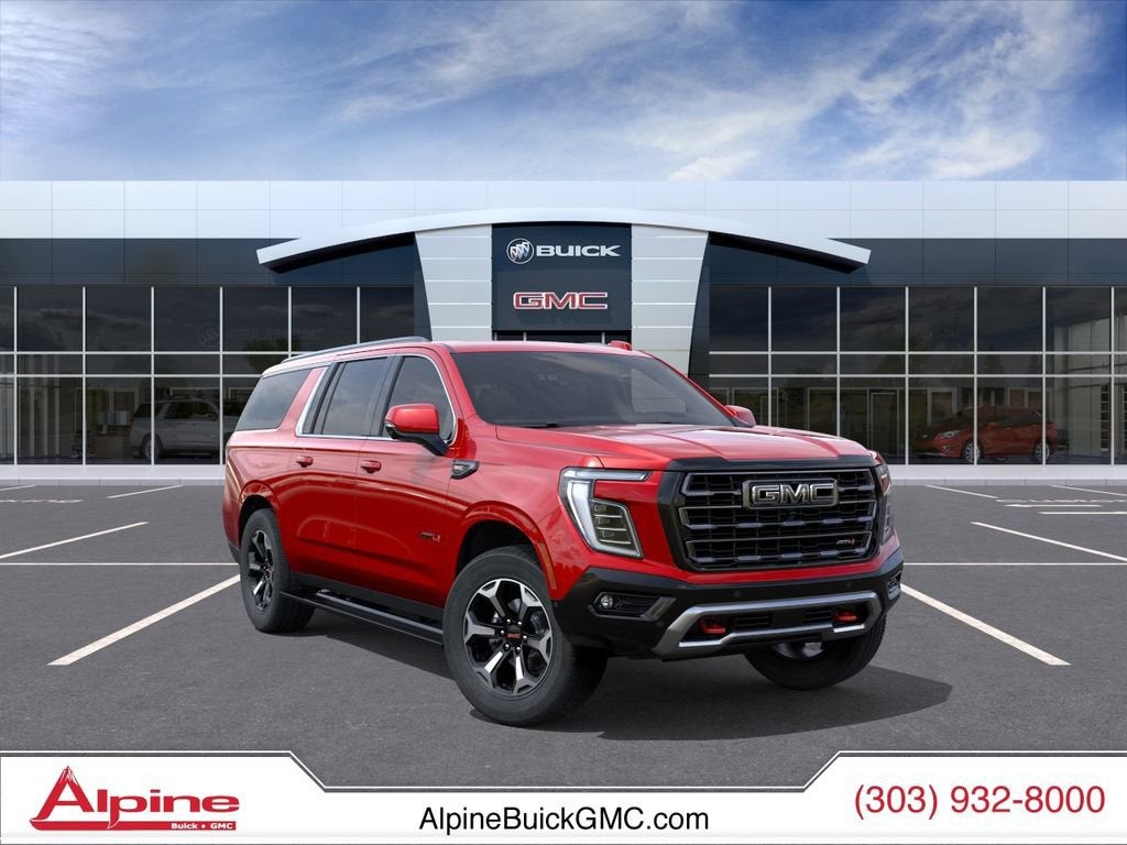 Volcanic Red Tintcoat 2026 GMC Yukon XL SUV / Crossover Four-Wheel Drive Automatic