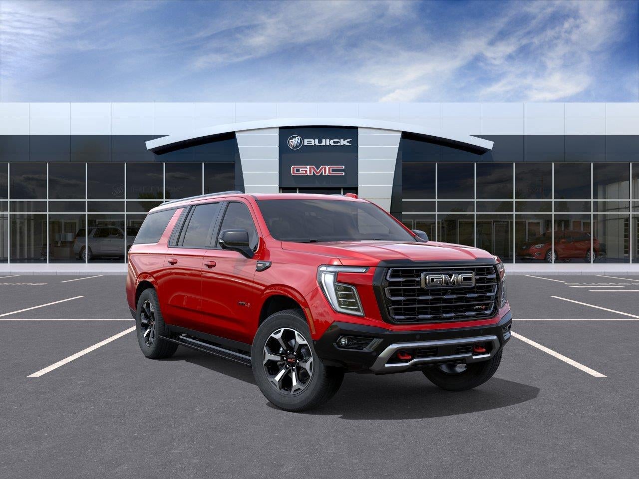 Red 2026 GMC Yukon XL SUV / Crossover Four-Wheel Drive Automatic