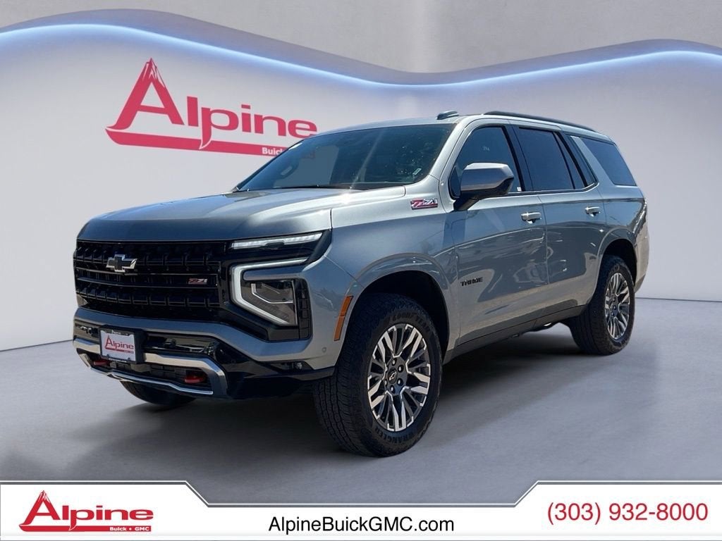Sterling Gray Metallic 2025 Chevrolet Tahoe SUV / Crossover Four-Wheel Drive Automatic