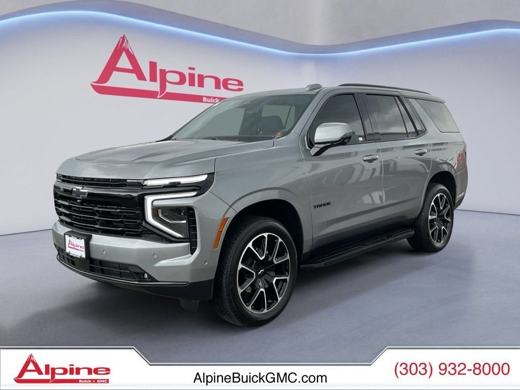 Sterling Gray Metallic 2026 Chevrolet Tahoe SUV / Crossover Four-Wheel Drive Automatic
