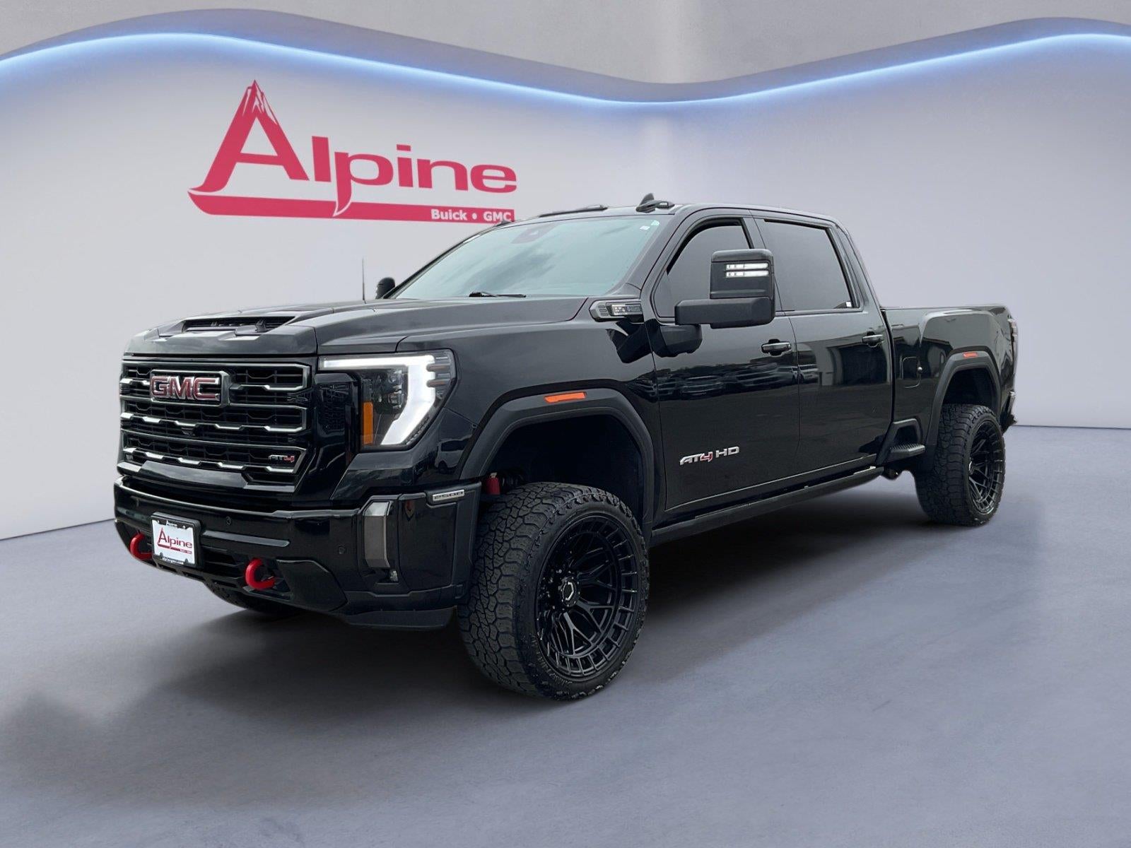 Black 2024 GMC Sierra 2500HD Pickup Truck Four-Wheel Drive Automatic