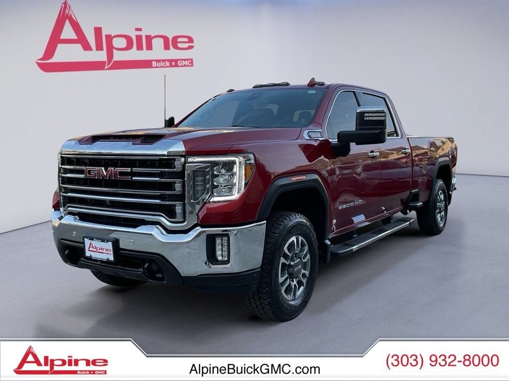 Cayenne Red Tintcoat 2023 GMC Sierra 3500HD Pickup Truck Four-Wheel Drive Automatic