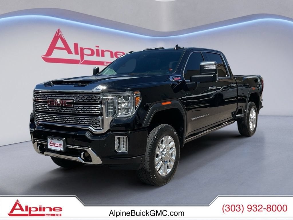 Onyx Black 2022 GMC Sierra 3500HD Pickup Truck Four-Wheel Drive Automatic