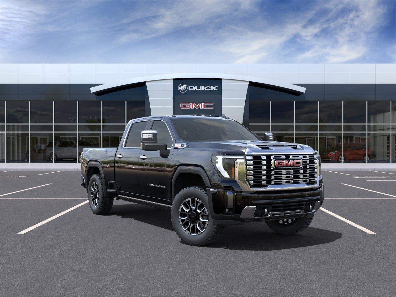 Onyx Black 2025 GMC Sierra 2500HD Pickup Truck Four-Wheel Drive Automatic