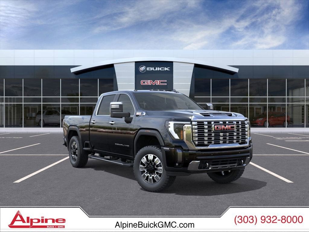 Onyx Black 2026 GMC Sierra 2500HD Pickup Truck Four-Wheel Drive Automatic