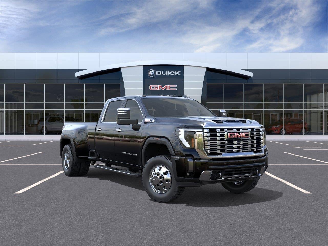 Black 2026 GMC Sierra 3500HD Pickup Truck Four-Wheel Drive Automatic