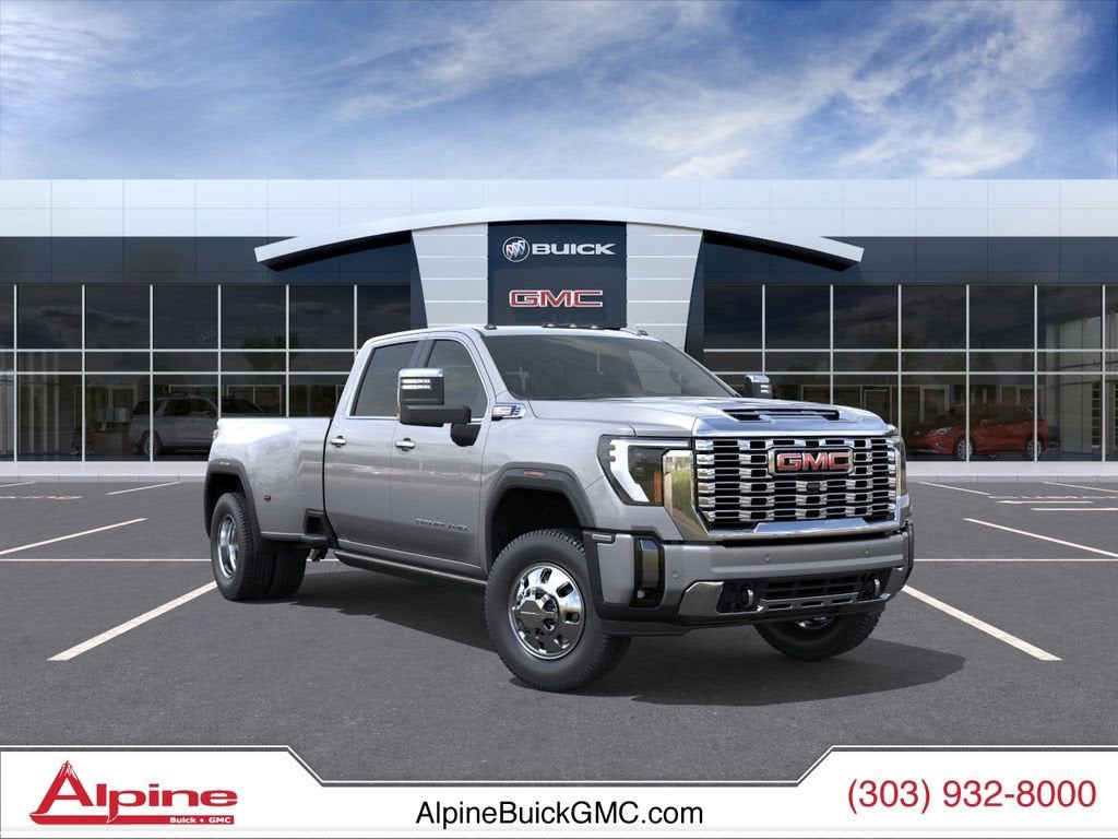 Sterling Metallic 2026 GMC Sierra 3500HD Pickup Truck Four-Wheel Drive Automatic