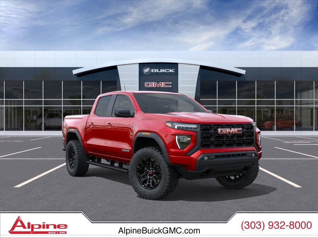 Volcanic Red Tintcoat 2026 GMC Canyon Pickup Truck Four-Wheel Drive Automatic