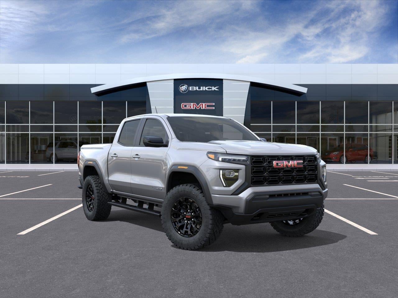 Gray 2026 GMC Canyon Pickup Truck Four-Wheel Drive Automatic