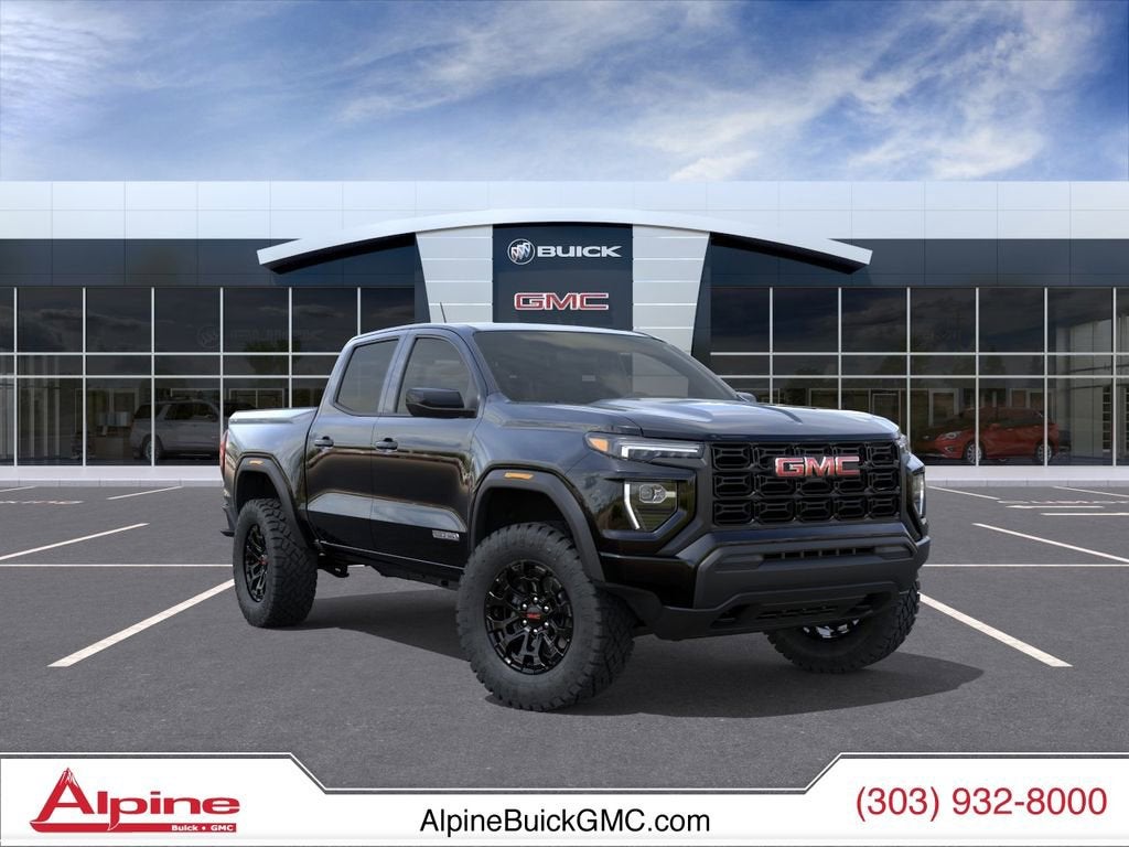 Onyx Black 2026 GMC Canyon Pickup Truck Four-Wheel Drive Automatic