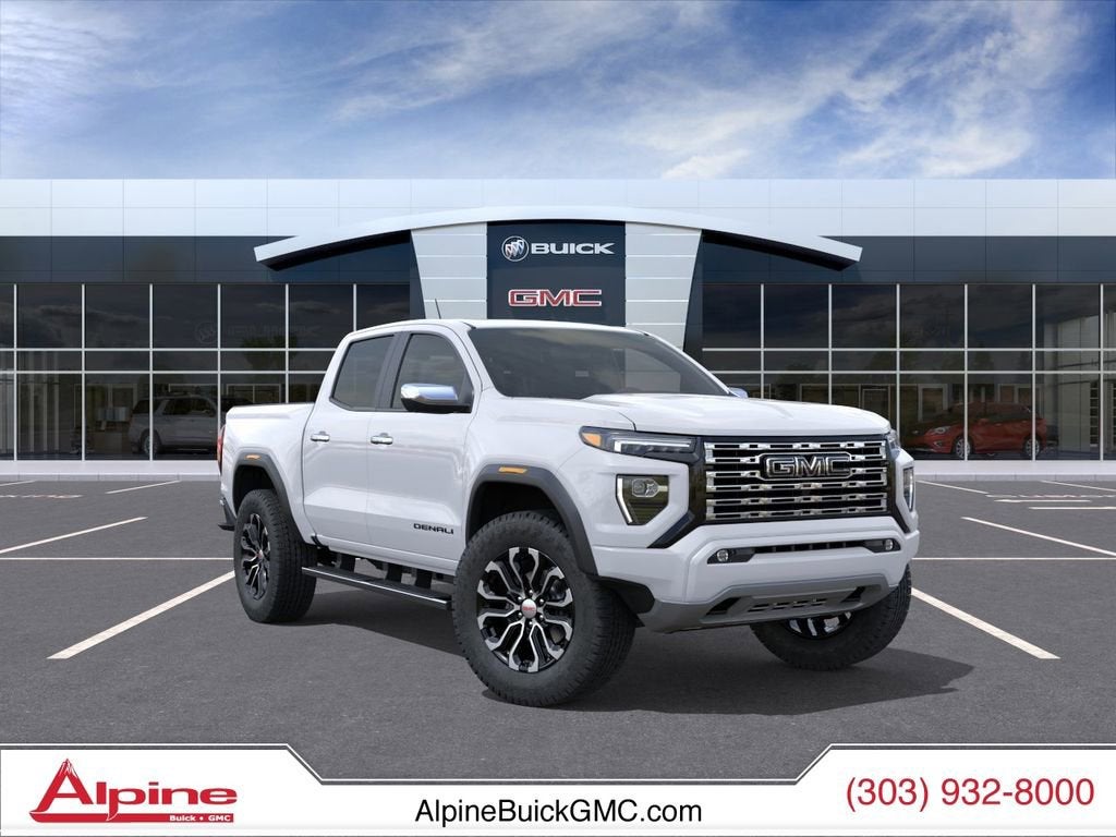 Summit White 2026 GMC Canyon Pickup Truck Four-Wheel Drive Automatic