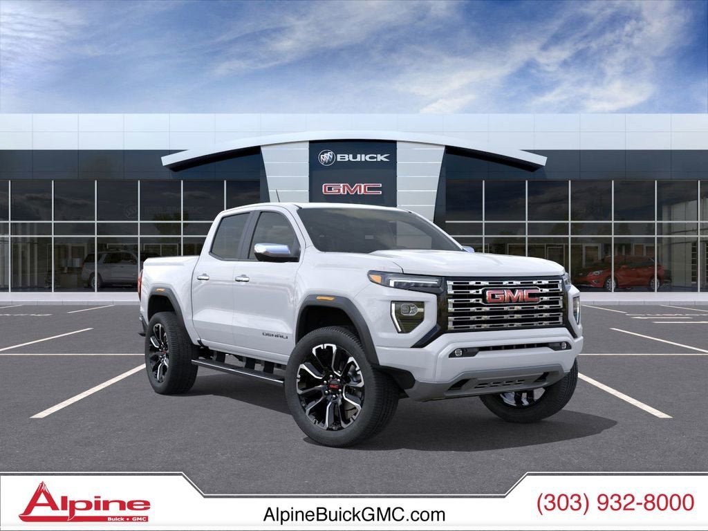 Summit White 2026 GMC Canyon Pickup Truck Four-Wheel Drive Automatic