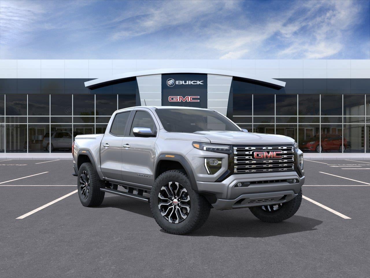 Gray 2026 GMC Canyon Pickup Truck Four-Wheel Drive Automatic