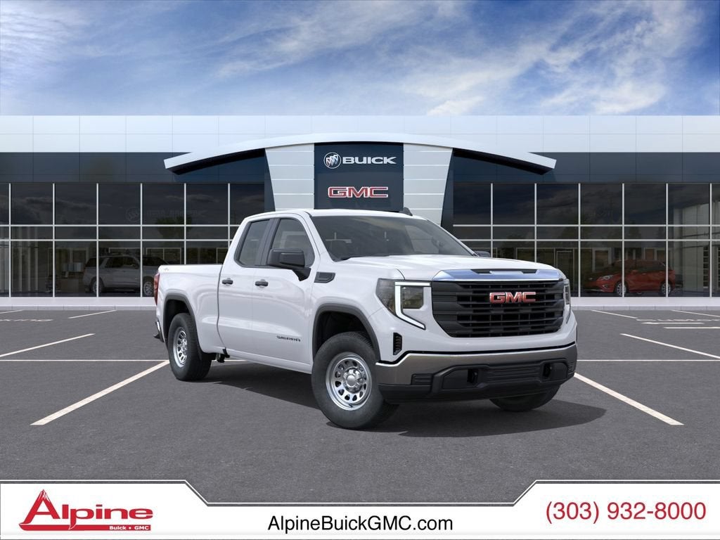 Summit White 2026 GMC Sierra 1500 Pickup Truck Four-Wheel Drive Automatic
