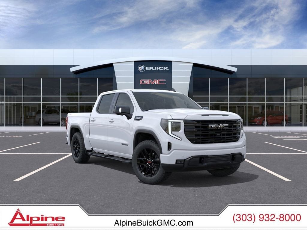 Summit White 2026 GMC Sierra 1500 Pickup Truck Four-Wheel Drive Automatic