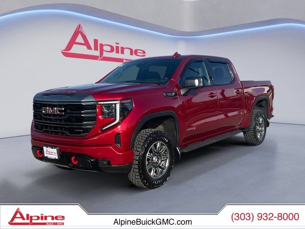 Volcanic Red Tintcoat 2024 GMC Sierra 1500 Pickup Truck Four-Wheel Drive Automatic