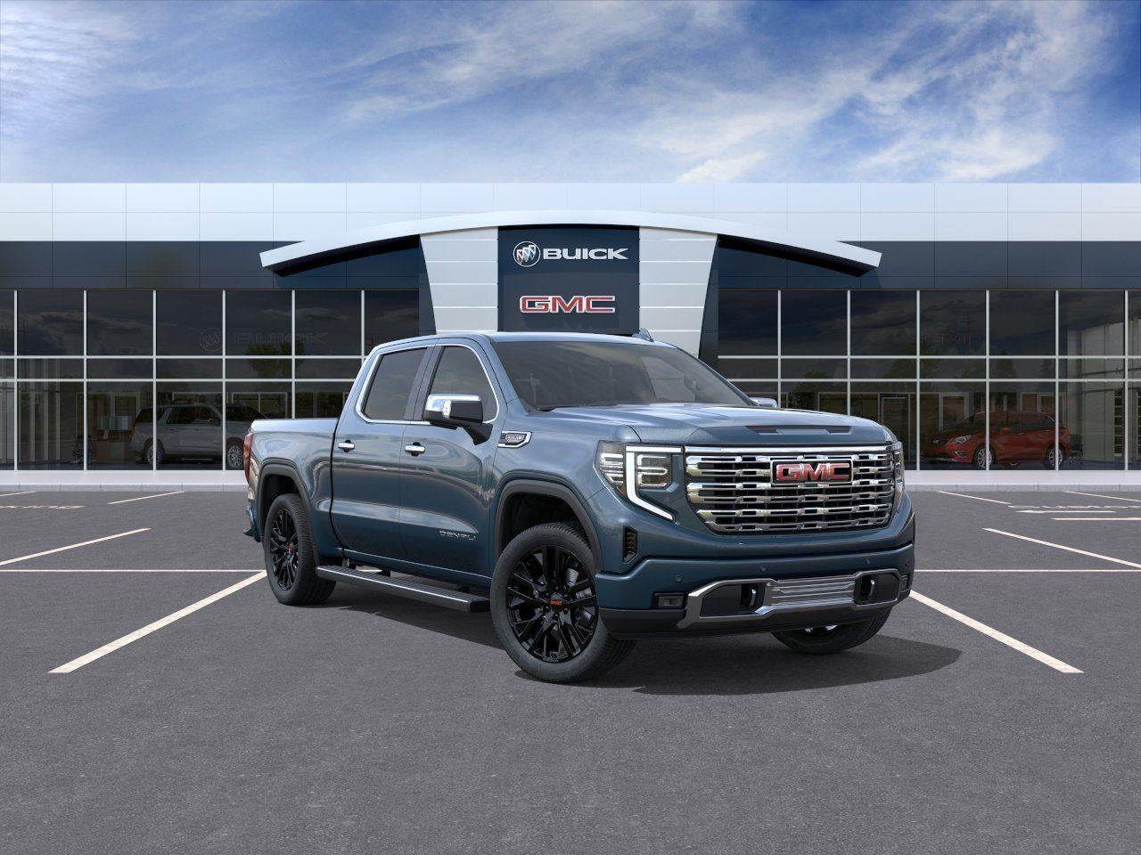 Downpour Metallic 2026 GMC Sierra 1500 Pickup Truck Four-Wheel Drive Automatic