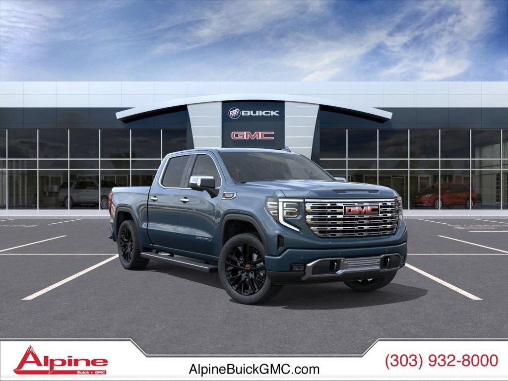 Downpour Metallic 2026 GMC Sierra 1500 Pickup Truck Four-Wheel Drive Automatic