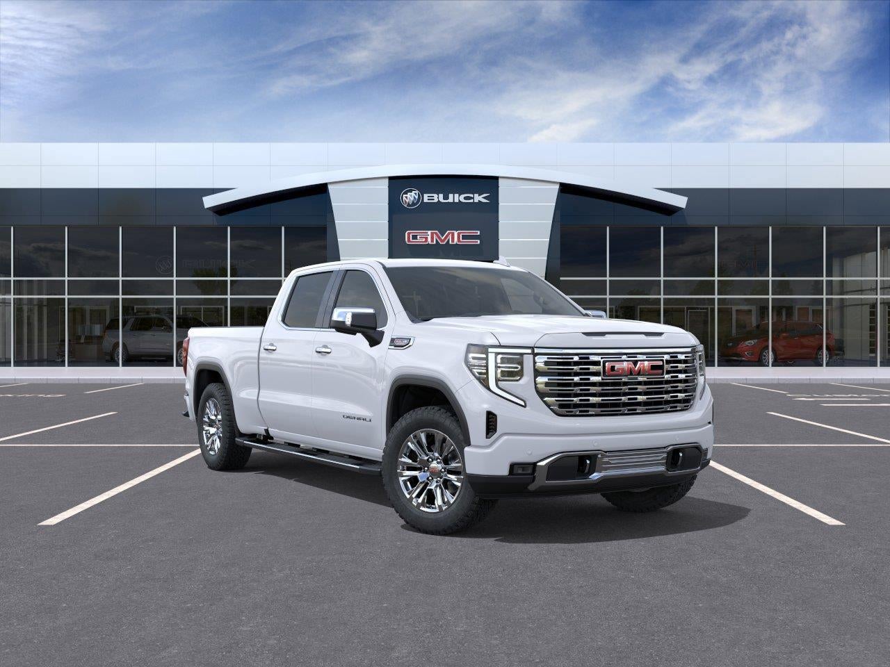 White 2026 GMC Sierra 1500 Pickup Truck Four-Wheel Drive Automatic
