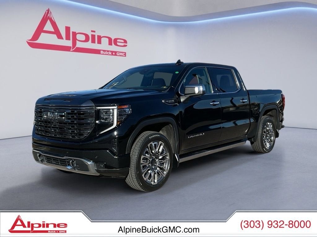 Onyx Black 2023 GMC Sierra 1500 Pickup Truck Four-Wheel Drive Automatic