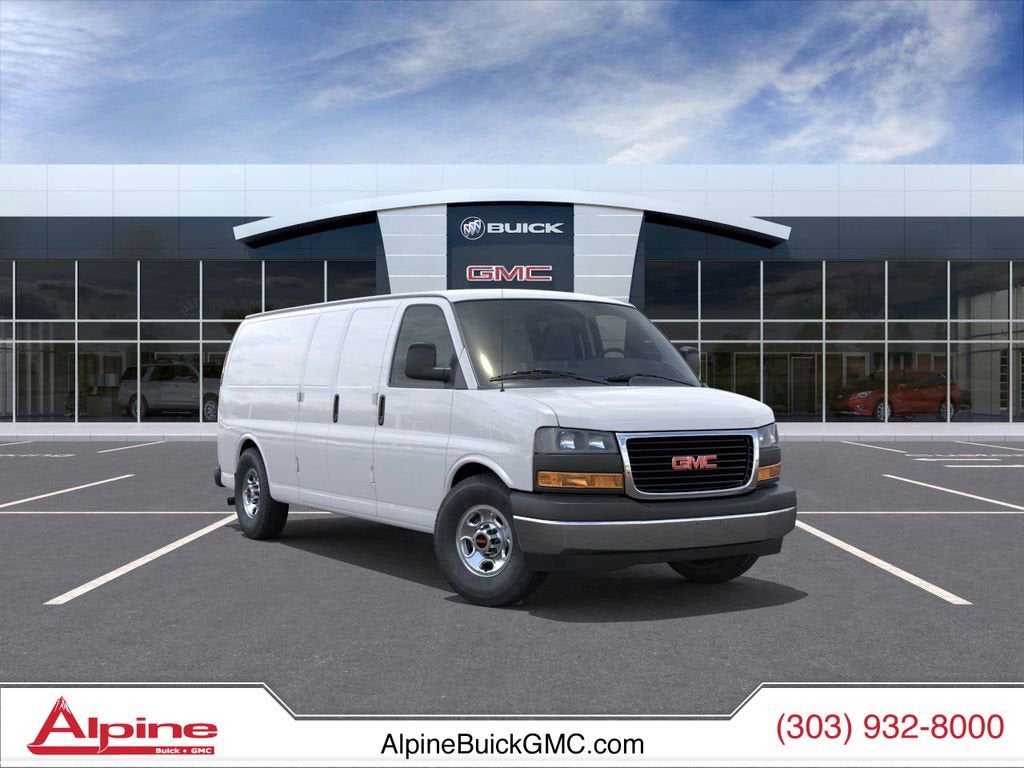 Summit White 2026 GMC Savana Cargo 2500 RWD Van Rear-Wheel Drive Automatic