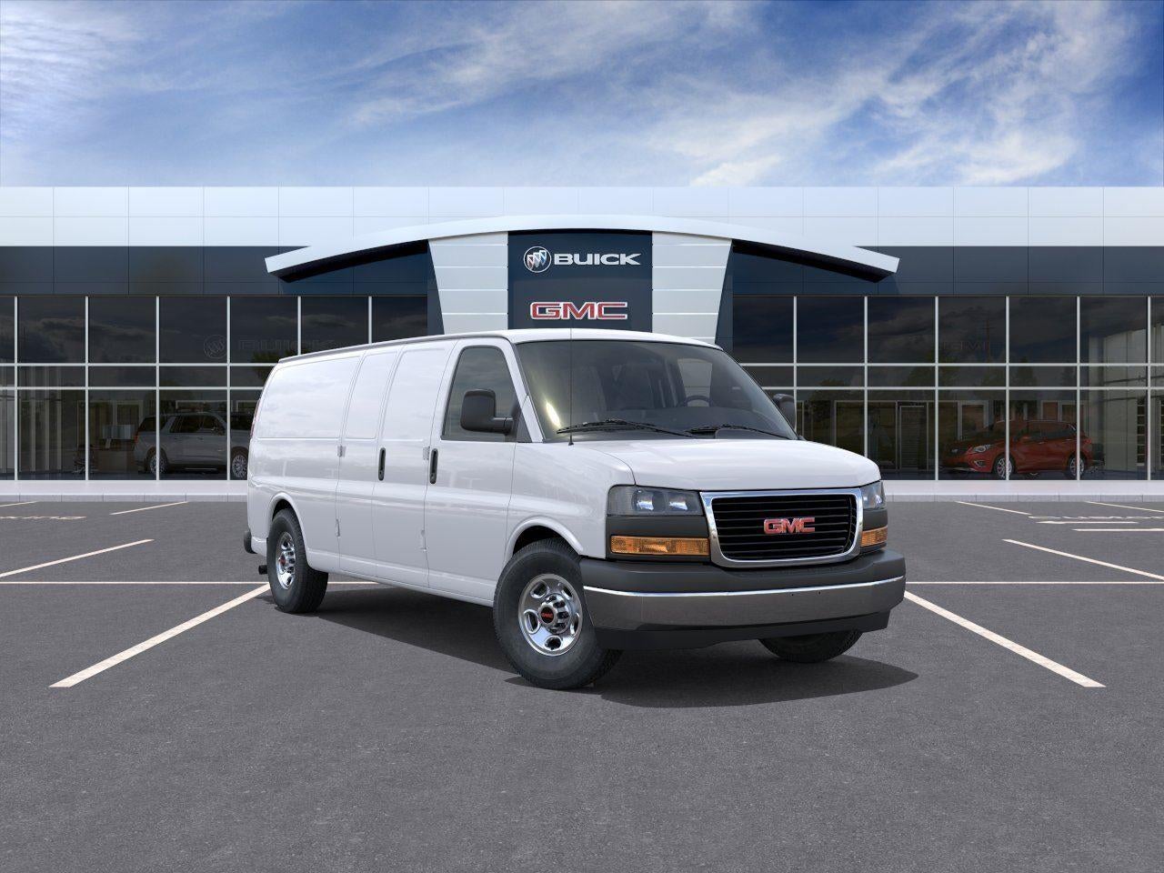 Summit White 2026 GMC Savana Cargo Van Rear-Wheel Drive Automatic