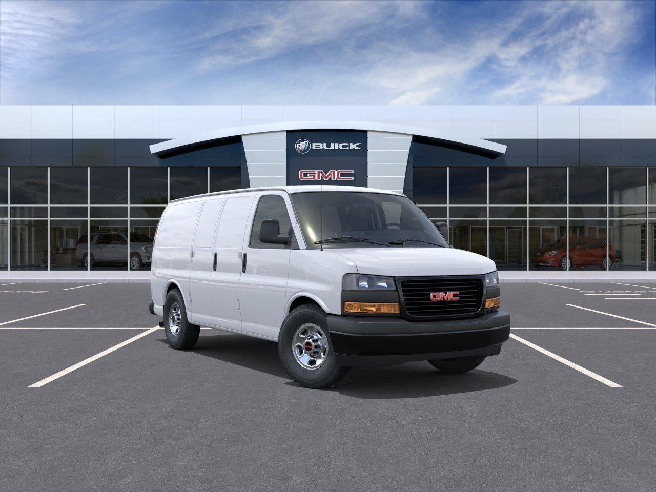 Summit White 2026 GMC Savana Cargo Van Rear-Wheel Drive Automatic