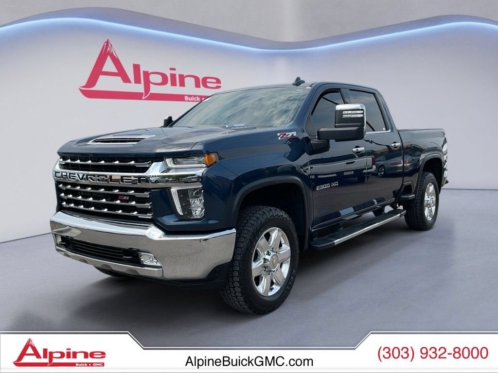 Northsky Blue Metallic 2023 Chevrolet Silverado 2500HD Pickup Truck Four-Wheel Drive Automatic
