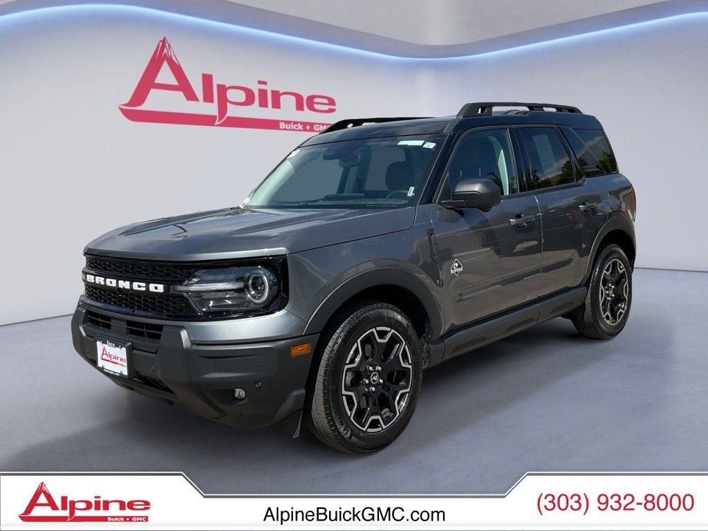 Gray 2025 Ford Bronco Sport SUV / Crossover All-Wheel Drive Automatic