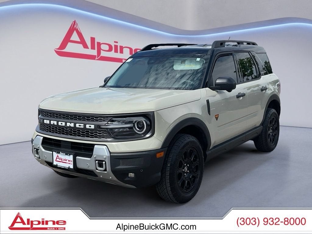 Brown (Beige) 2025 Ford Bronco Sport SUV / Crossover All-Wheel Drive Automatic