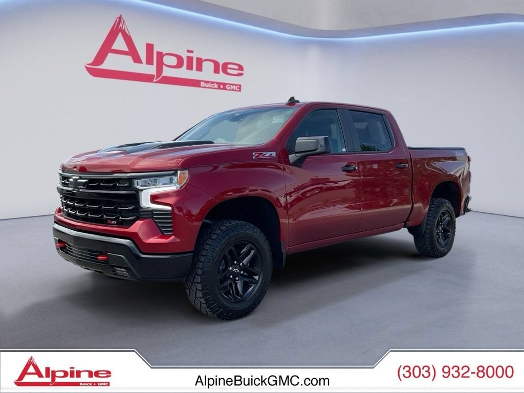 Radiant Red Tintcoat 2023 Chevrolet Silverado 1500 Pickup Truck Four-Wheel Drive Automatic