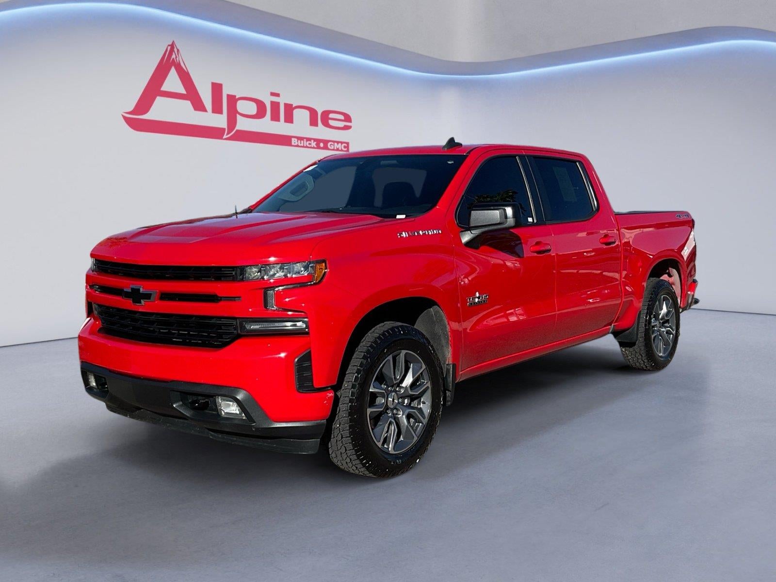 Red Hot 2020 Chevrolet Silverado 1500 Pickup Truck Four-Wheel Drive Automatic