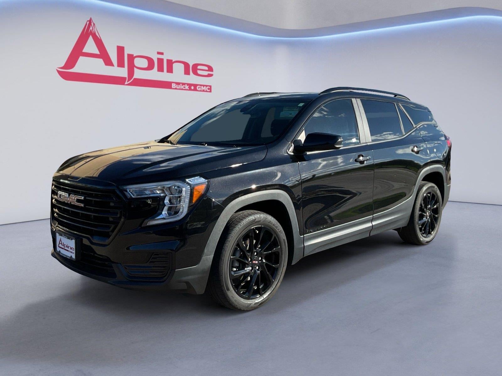 Black 2024 GMC Terrain SUV / Crossover All-Wheel Drive Automatic