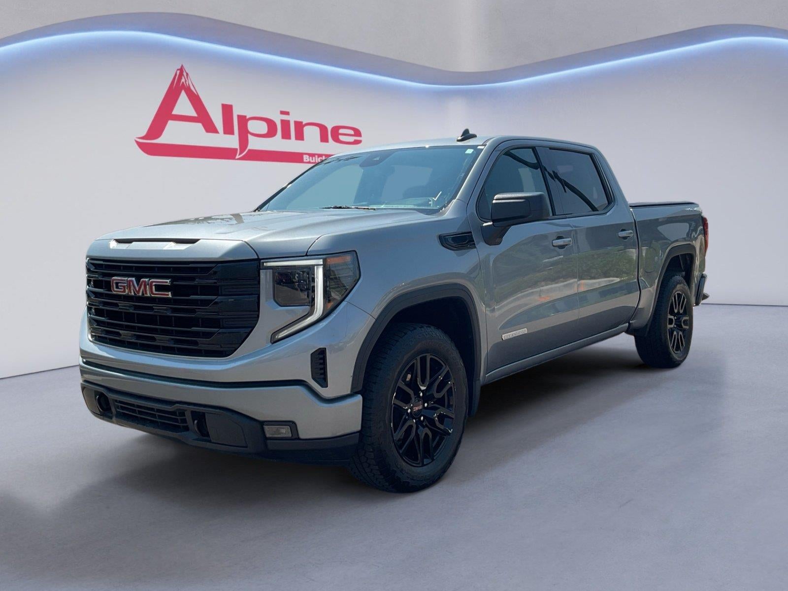 Gray 2024 GMC Sierra 1500 Pickup Truck Four-Wheel Drive Automatic
