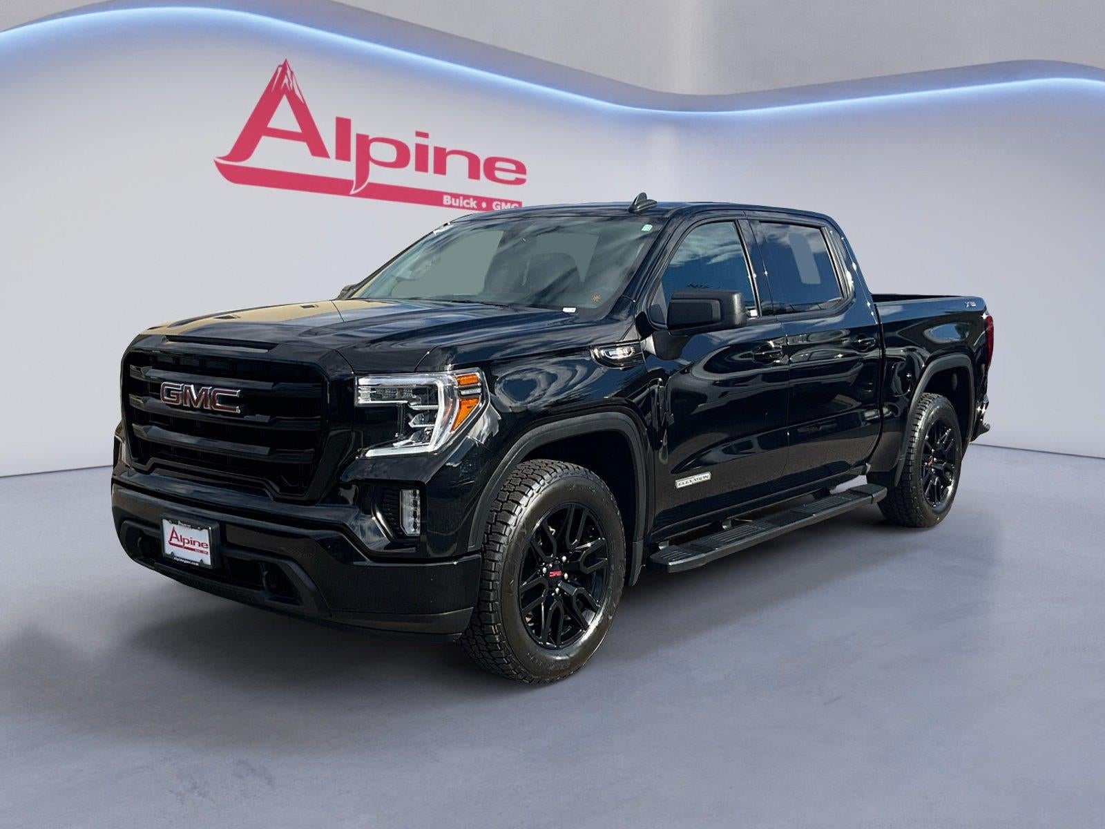Onyx Black 2021 GMC Sierra 1500 Pickup Truck Four-Wheel Drive Automatic