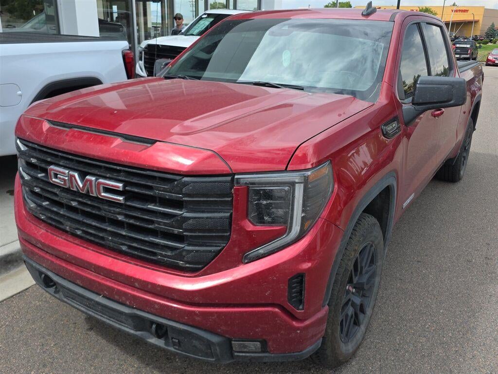 Volcanic Red Tintcoat 2023 GMC Sierra 1500 Pickup Truck Four-Wheel Drive Automatic