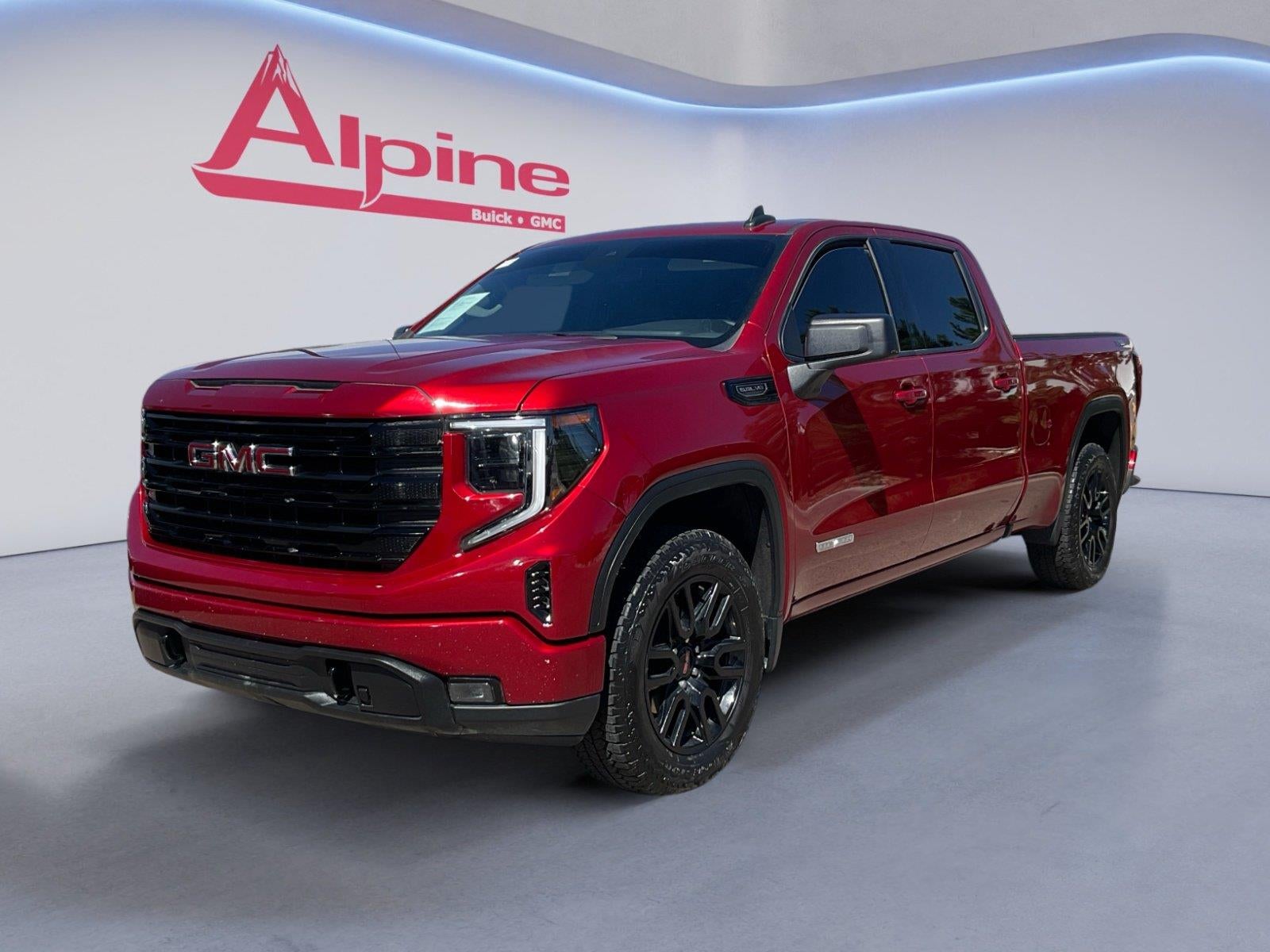 Red 2023 GMC Sierra 1500 Pickup Truck Four-Wheel Drive Automatic