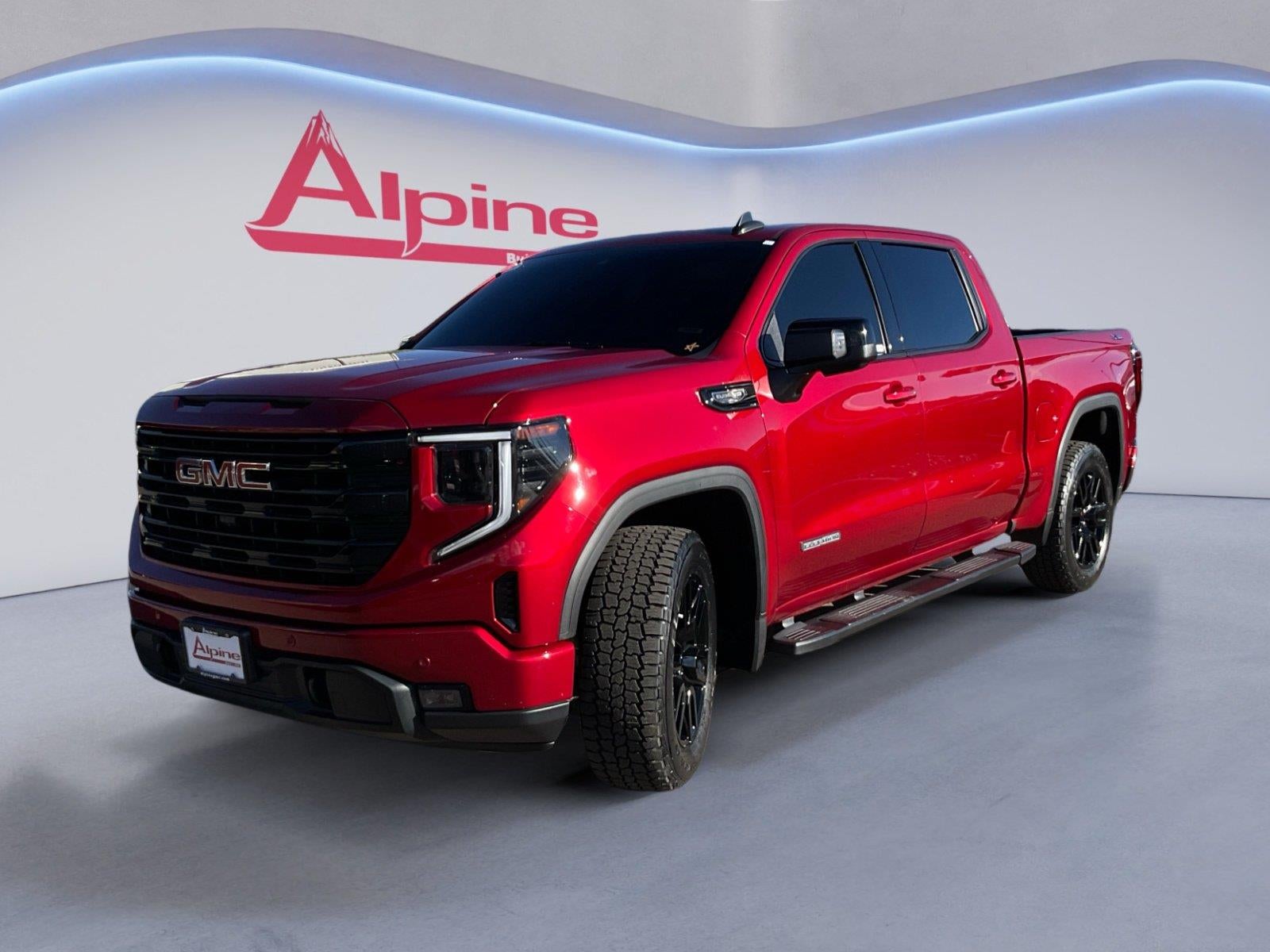 Red 2024 GMC Sierra 1500 Pickup Truck Four-Wheel Drive Automatic