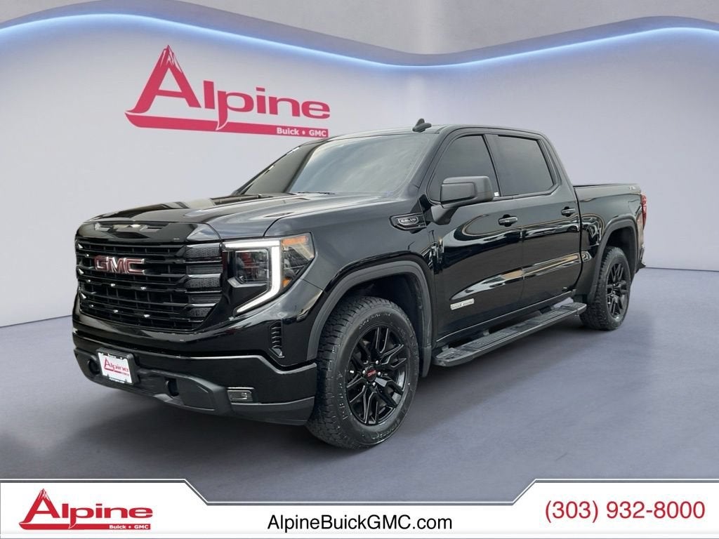 Onyx Black 2024 GMC Sierra 1500 Pickup Truck Four-Wheel Drive Automatic