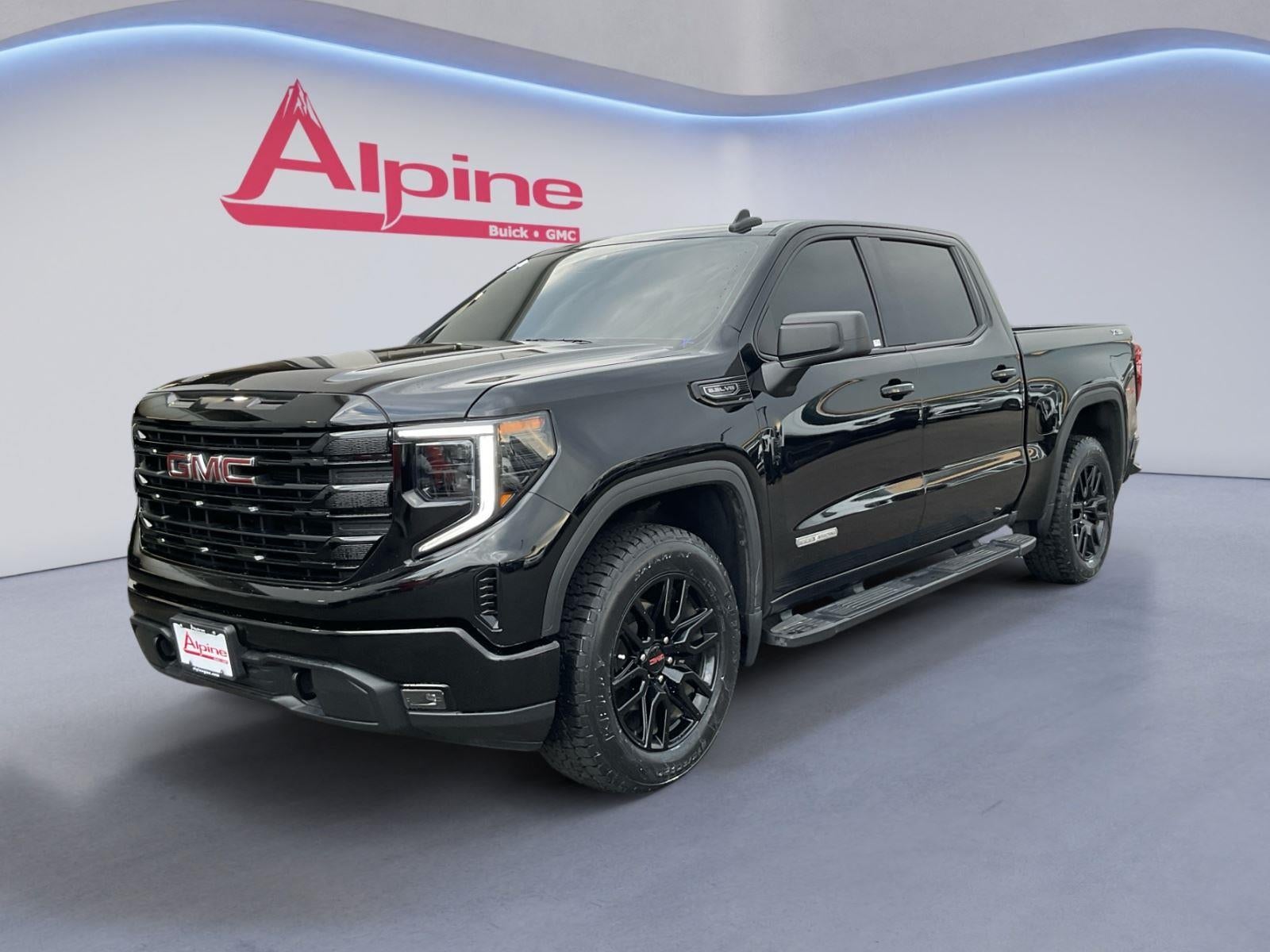 Black 2024 GMC Sierra 1500 Pickup Truck Four-Wheel Drive Automatic