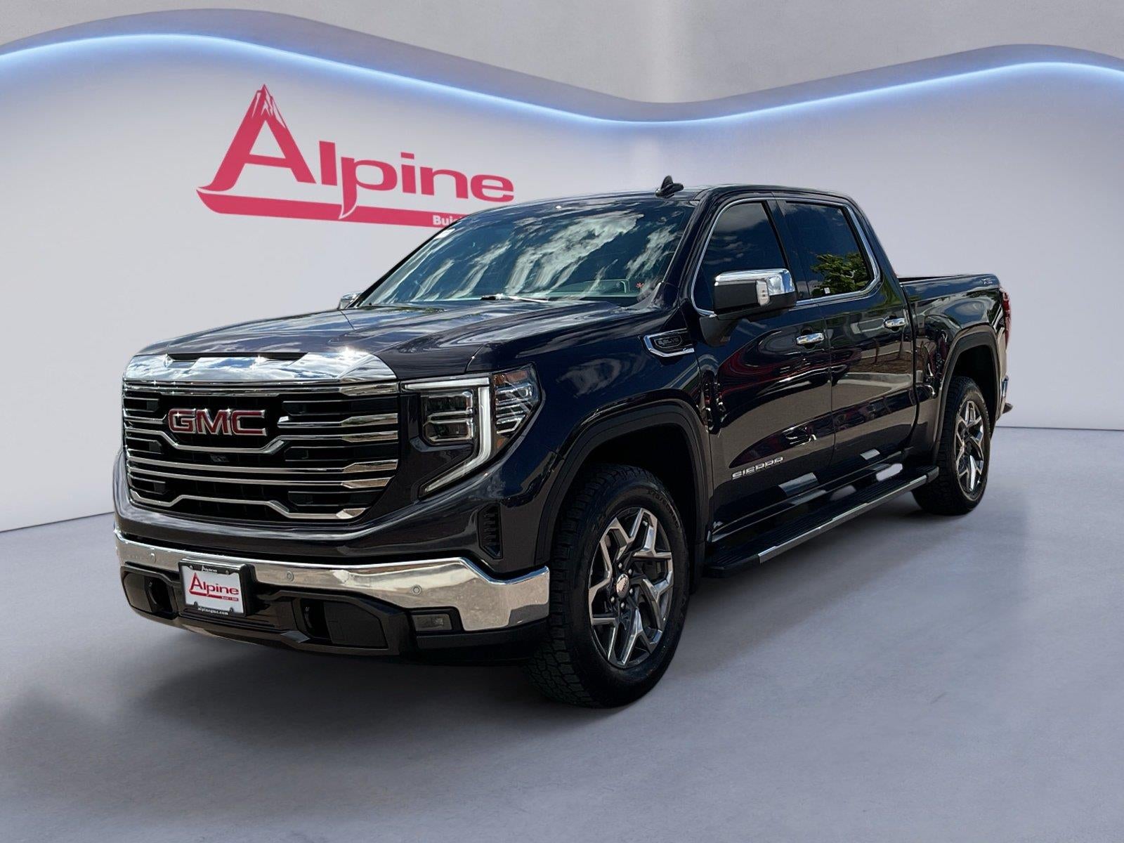 Titanium Rush Metallic 2024 GMC Sierra 1500 Pickup Truck Four-Wheel Drive Automatic