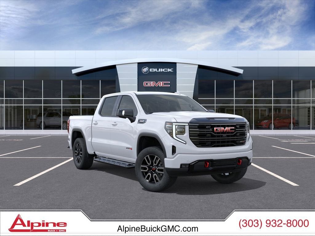 Summit White 2026 GMC Sierra 1500 Pickup Truck Four-Wheel Drive Automatic