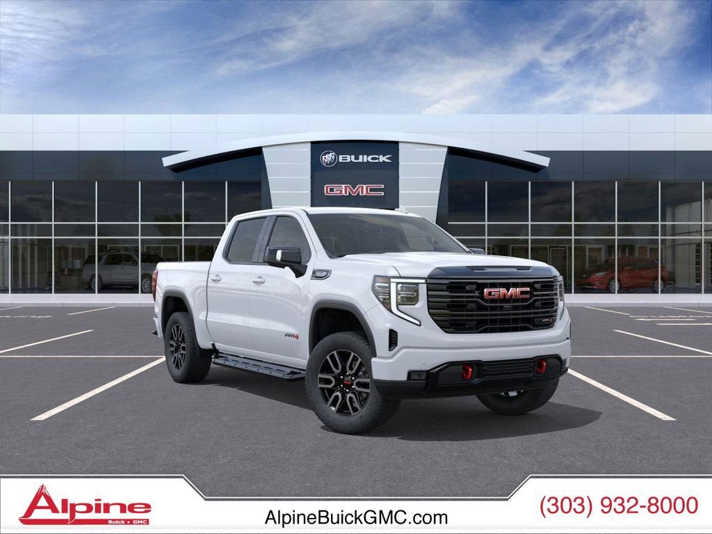 Summit White 2026 GMC Sierra 1500 Pickup Truck Four-Wheel Drive Automatic
